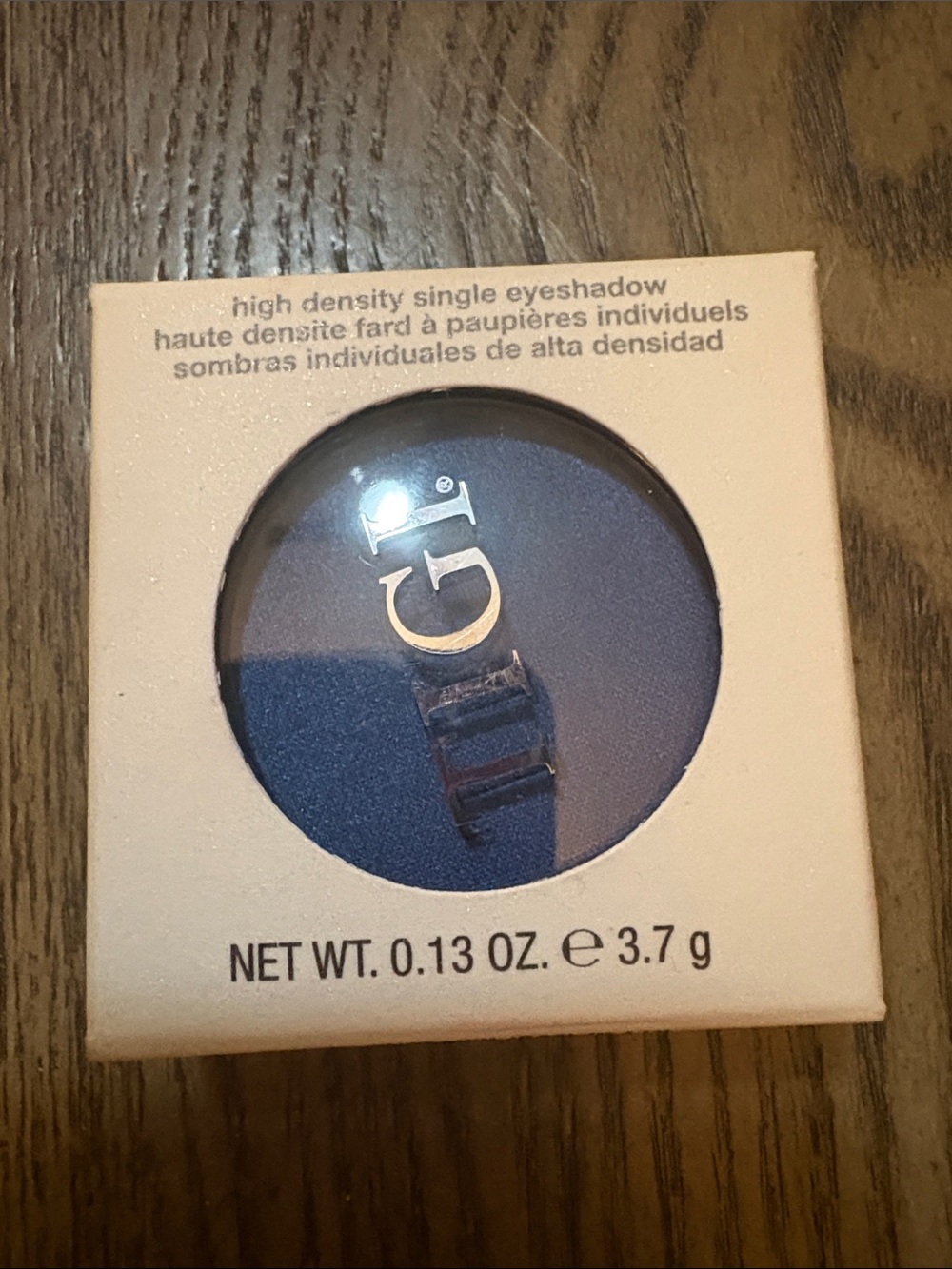TIGI High Density Single Eyeshadow — Deep Shimmer Navy